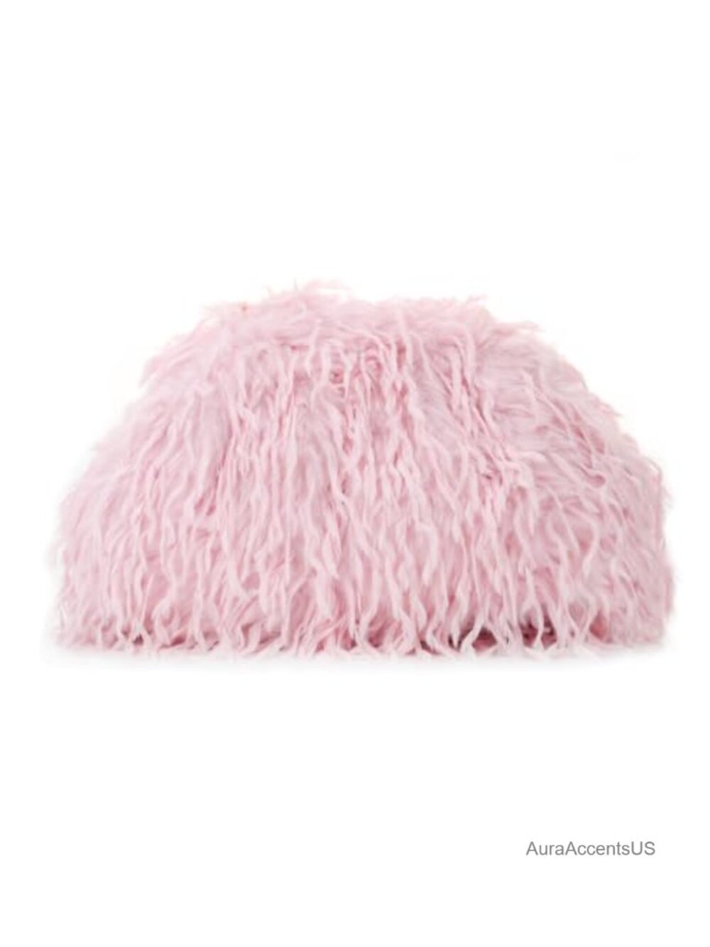 Faux Fur Clutch Purse Fluffy Evening Bag Kiss Lock Crossbody Handbag Women
